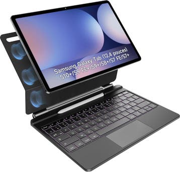 Samsung Tab 12.4 toetsenbord | Tweede kansje | OP = OP, Informatique & Logiciels, Verzenden, Bescherming voor- en achterkant