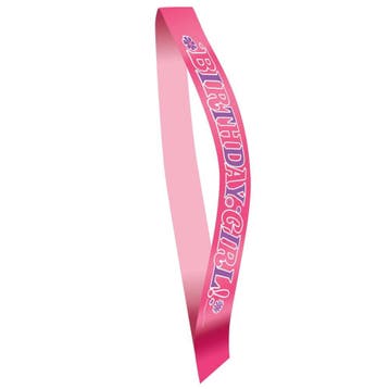Sjerp Birthday Girl Roze 34,2cm, Verzenden