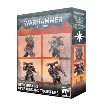Chaos Space Marines Red Corsairs upgrades and transfers, Hobby en Vrije tijd, Ophalen of Verzenden, Nieuw