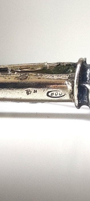 Figuur (3) - .800 zilver, Antiek en Kunst