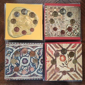 Cyprus. Year Set (BU) 2008/2014 (4 sets) (Zonder