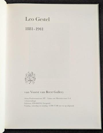 van Voorst van Beest - Leo Gestel 1881-1941 - 1989
