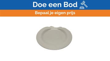 Bieden: Richard Ginori Round Flat Antares 28 cm Bone China, Ophalen of Verzenden, Nieuw