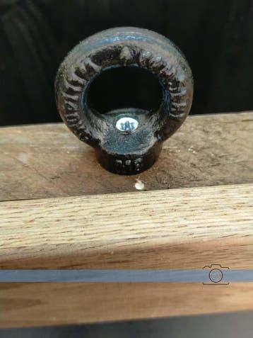 Ringmoeren M8 Zwart oogmoer, Verzenden