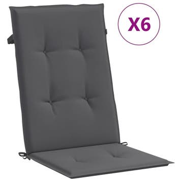 6x Tuinkussen hoge rug | Tweede kansje | OP = OP, Verzenden, Zo goed als nieuw