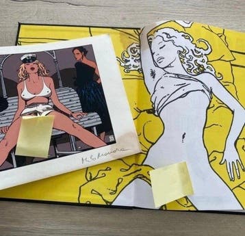 Milo Manara - Le Parfum de l’Invisible + sérigraphie - C - 1, Boeken, Nieuw