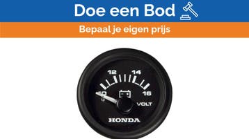 Bieden: Honda Marine Analog Voltmeter 10-16V for Battery Mo, Ophalen of Verzenden, Nieuw