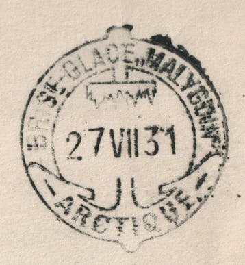 Duitse Rijk 1931 - Duitse Rijk 458, Polare tocht 4 RM op een