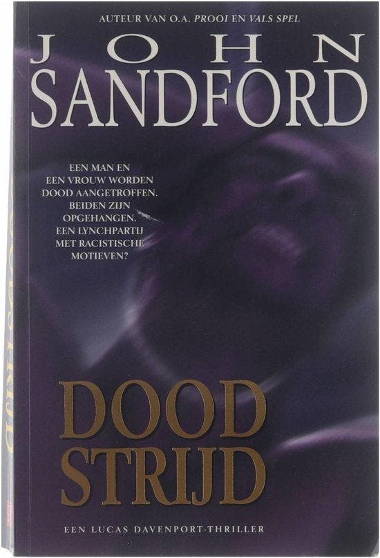 Doodstrijd - Sandford, Boeken, Thrillers, Verzenden