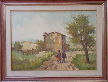 Gino Guidi (1914-2000) - Paesaggio