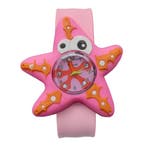 Fako - Kinderhorloge - Slap On Mini - Zeester - Roze, Verzenden, Nieuw