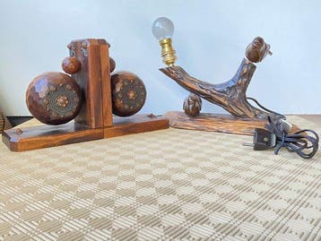 Lamp (3) - Hout