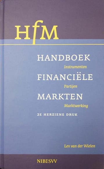 Handboek Financiële Markten 9789055162352 L. van der Wielen, Verzenden, Zo goed als nieuw, L. van der Wielen