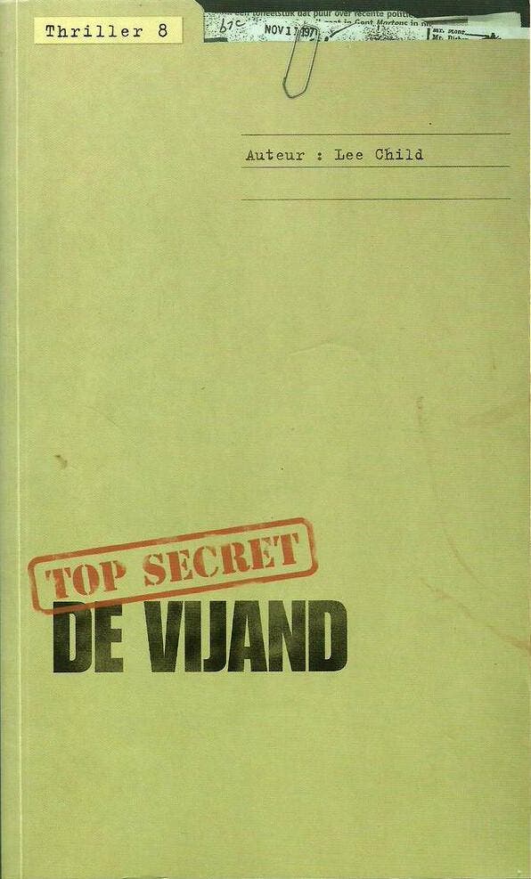 De Vijand / Top secret zomerthrillers Gva / HBvL 2006 / 8, Boeken, Thrillers, Gelezen, Verzenden