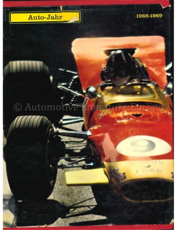 1968/69 AUTO-JAHR JAARBOEK N° 16 DUITS, Ophalen of Verzenden