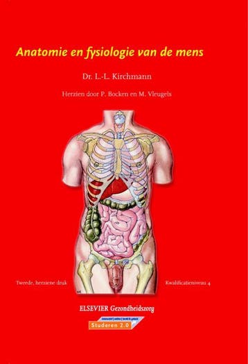 Anatomie En Fysiologie Van De Mens, Kwalificatieniveau 4, Verzenden, Gelezen, L.L. Kirchmann