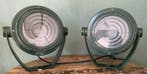 Lampe (2) - Métal, Verre - Éclairage militaire pendant la