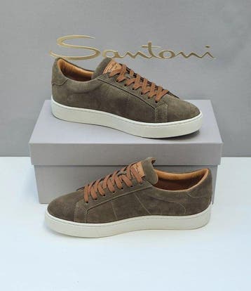 Santoni - Sneakers - Maat: EU 42, EU 41.5 - Nieuw met tags, Nieuw