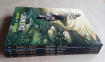 Das Nest Bd. 4, 5, 8, 9 - German edition - 4 Album, Livres, BD
