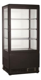 Koelvitrine 68 liter Zwart, Verzenden, Nieuw in verpakking, Koelen en Vriezen