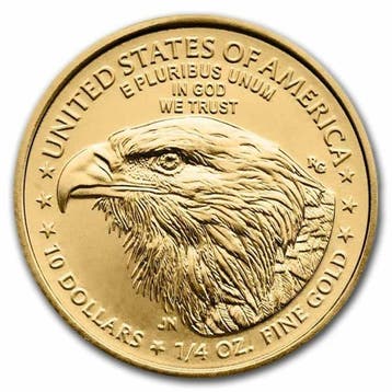 Verenigde Staten. 10 Dollars 2025 1/4 oz $10 USD American, Postzegels en Munten, Edelmetalen en Baren