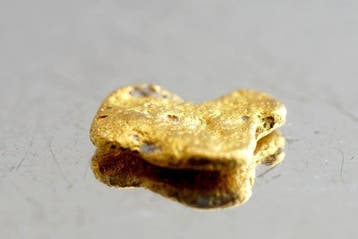 Goud , Pépites de Mauritanie 0.244 gram- 0.24 g - (1), Collections