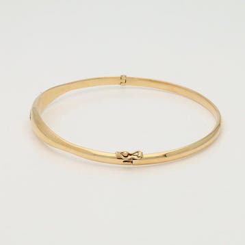 Armband - 18 karaat Geel goud - 0.01ct. tw. Diamant, Nieuw
