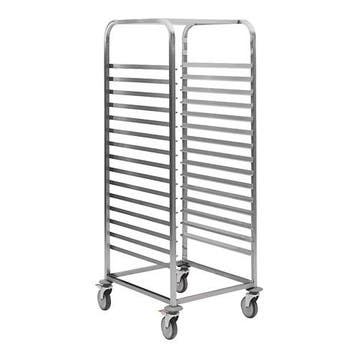 Regaalwagen | RVS | 15 Niveaus (600x400) |, Zakelijke goederen, Horeca | Keukenapparatuur, Verzenden, Nieuw in verpakking