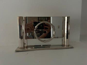 Klok - Christofle - Art Deco Verzilverd - 1970-1980