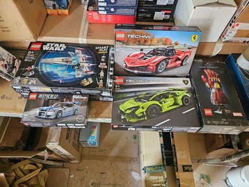 Lego Set - Technic, Speed Champions, Star Wars, Marvel - Set, Nieuw