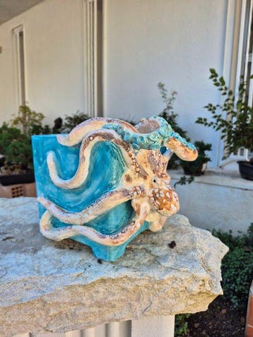 Pot - Keramiek - Bonsai Pot, Antiek en Kunst