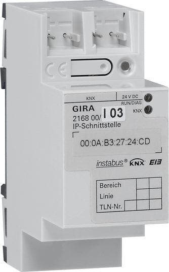 Gira Knx Ip Interface Rail Din - 216800, Verzenden