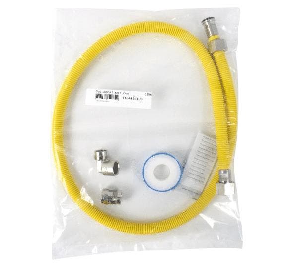 Scanpart gasslang 120cm RVS (stug), Doe-het-zelf en Bouw, Buizen en Afvoer, Zo goed als nieuw, Verzenden