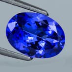 Bleu Tanzanite - 2.48 ct - International Gemological, Nieuw