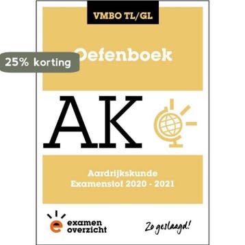 ExamenOverzicht - Oefenboek Aardrijkskunde VMBO TL/GL, Boeken, Schoolboeken, Verzenden, Zo goed als nieuw, ExamenOverzicht