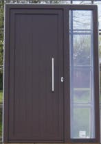 pvc / aluminium buitendeur , voordeur , deur 143 x 214, Doe-het-zelf en Bouw, 120 cm of meer, Nieuw, Ophalen of Verzenden, Buitendeur