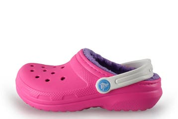 Crocs Slippers Meisjes in maat 30 Roze, Crocs, Verzenden, Jongen of Meisje, Schoenen