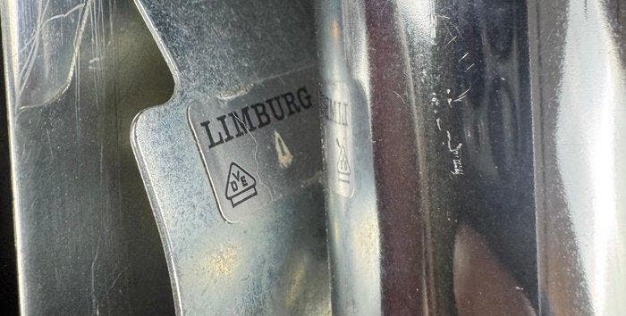 Limburg Glashütte - Lampe murale (2) - Verre, Antiquités & Art, Antiquités | Éclairage
