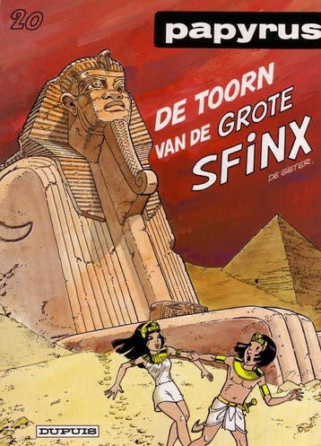 Papyrus 20. de toorn van de grote sfinx - De Gieter, Boeken, Verzenden, Nieuw