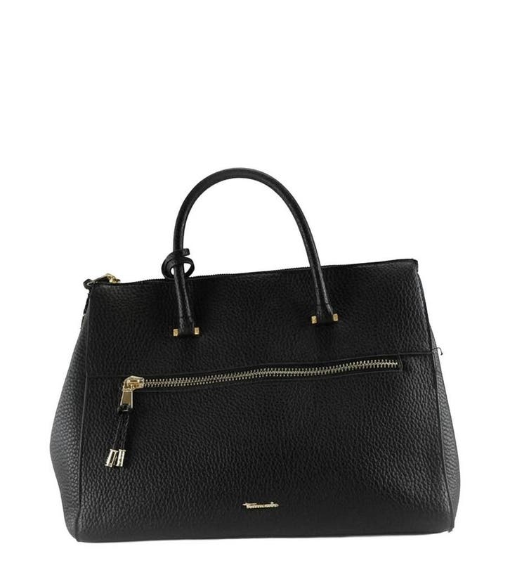 Tamaris Handtas Zwart, Handtassen en Accessoires, Tassen | Damestassen, Zwart, Zo goed als nieuw, Verzenden