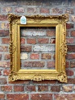 Lijst - 189. Oude goud vergulde schilderijlijst. Voor
