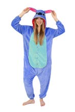 Onesie Lilo Stitch Pak Kostuum Blauw XS-S Stitchpak Jumpsuit, Kleding | Dames, Ophalen of Verzenden, Nieuw