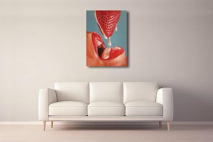 Pablo Pint - Boca fresa, Antiek en Kunst, Kunst | Schilderijen | Klassiek