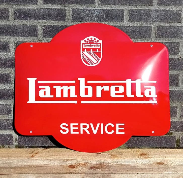 Lambretta service, Verzamelen, Merken en Reclamevoorwerpen, Verzenden