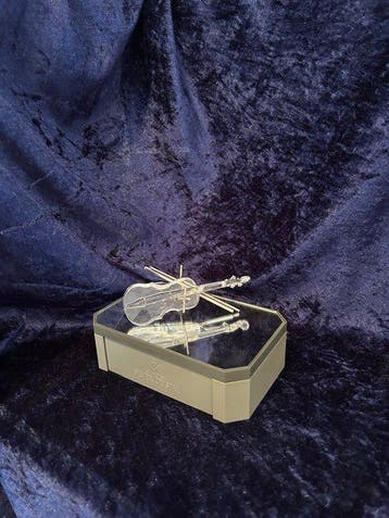 Swarovski - Beeldje - Violin - 203056 - Box + Certificate -