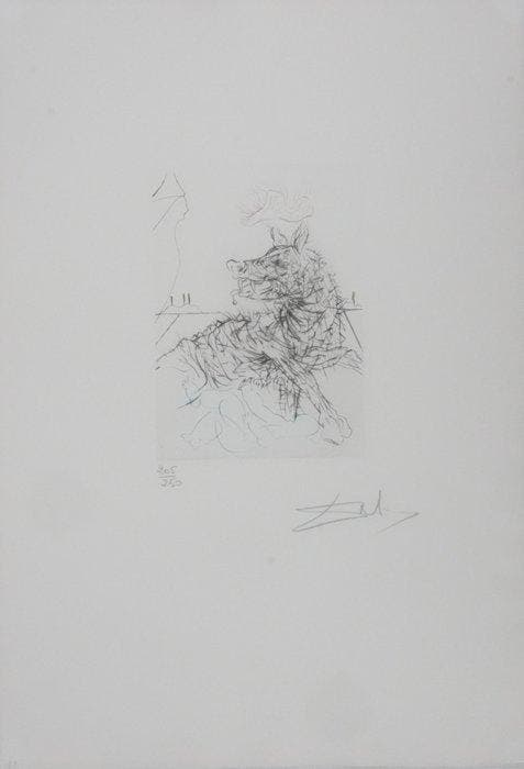 Salvador Dali (1904-1989) - Shakespeare : Richard III, Antiek en Kunst, Antiek | Overige Antiek