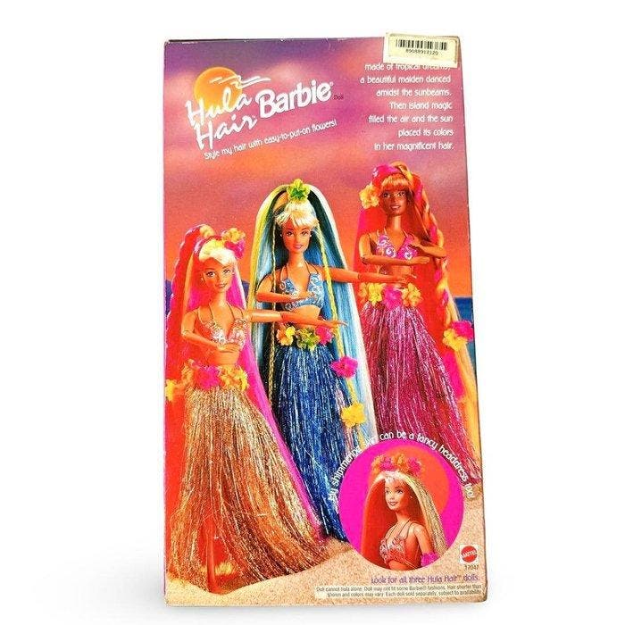 Mattel - Barbiepop Barbie Doll “Hula Hair Barbie” — Tropical, Antiquités & Art, Antiquités | Jouets