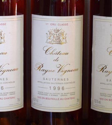 1996 Château Rayne-Vigneau - Sauternes Premier Cru Classé, Nieuw