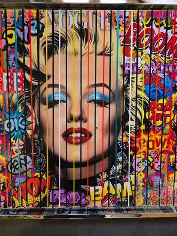 Elmago - Queen of pop culture Marilyn2 codebarre (large)