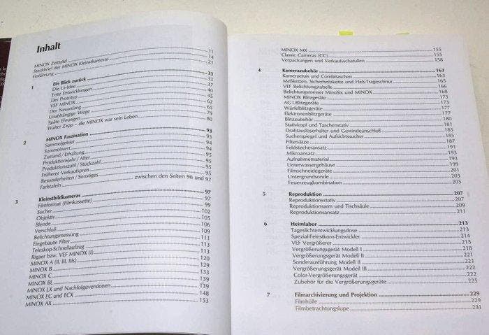 Heckmann en Wade - Minox variationen in 8x11 en Camaras in, Audio, Tv en Foto, Fotocamera's Analoog